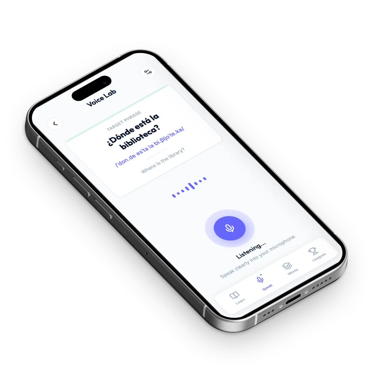Sample mobile app UI generated by MakeUI — screen 3